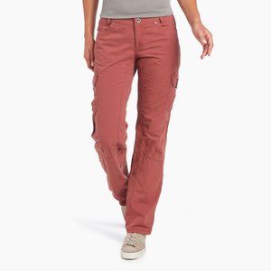 Kuhl Splash Roll-Up Hiking Pant Sz 8 Long -Dusty Rose
